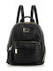 Guy Laroche Leather Women's Bag Backpack Black