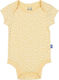 Kite Φορμάκι "Speckle" Baby Bodysuit Set Short-Sleeved Yellow