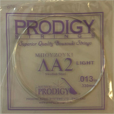 Prodigy Einzelne Saite für Bouzouki Light A (La) .013"