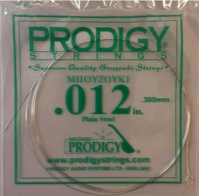 Prodigy Single Steel String for Bouzouki .012"