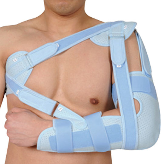 Vita Orthopaedics 03-2-036 Kenny Howard Adjustable Arm Sling Acromioclavicular Left Side Light Blue