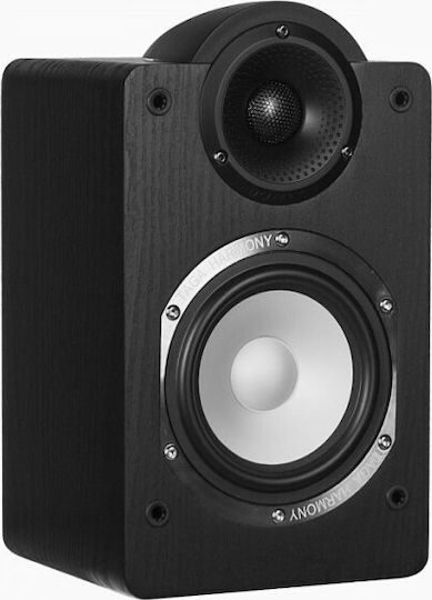 Taga Harmony Platinum S-90 SL Ζεύγος Ηχείων Hi-Fi Βιβλιοθήκης 90W 2 Δρόμων Π17xΒ15xΥ26εκ. Μαύρο