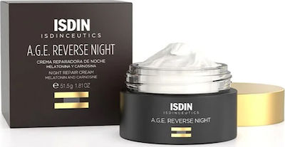 Isdin Age Reverse Night Хидратираща & Противостарееща Крем За лице Нощ 50мл