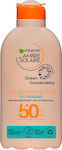 Garnier Ambre Solaire Ocean Protect Αδιάβροχη Αντηλιακή Κρέμα για το Σώμα SPF50 200ml