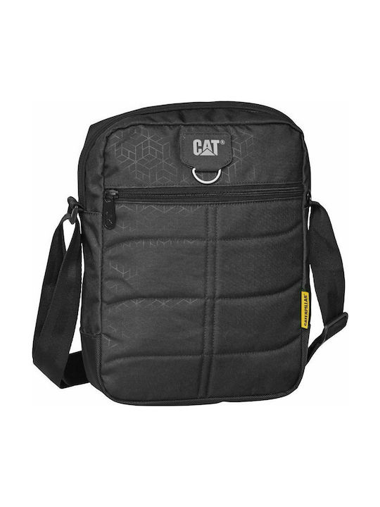 CAT Heat Embossed Ανδρική Τσάντα Ώμου / Χιαστί ...