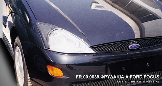 Motordrome Front Headlights Eyebrows for Ford Focus