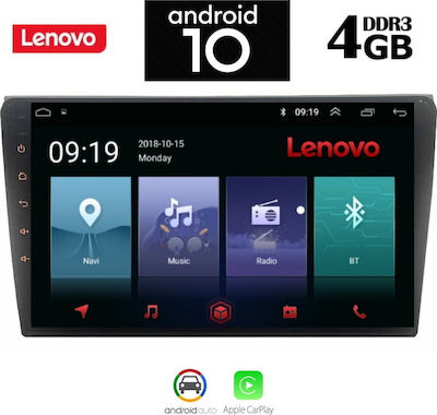 Lenovo Sistem Audio Auto pentru Toyota Avensis Honda Civic Seat Exeo Audi A4 2002-2008 (Bluetooth/USB/AUX/WiFi/GPS/Partitură) cu Ecran Tactil 10" LENOVO SSX9704_GPS