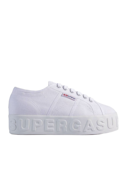Superga 2790 3D Lettering Дамски Флатформи Мара...