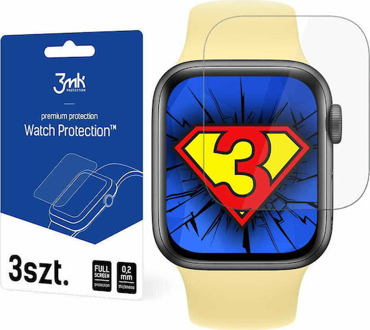3MK Premium Displayschutzfolie für das Apple Watch 40mm,Apple Watch 4/5/6/SE 40mm 3Stück