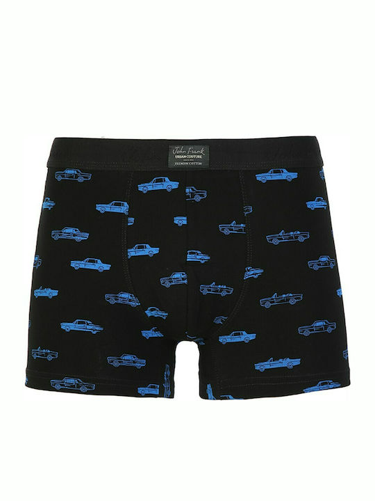 Men's Boxer Blue with Patterns