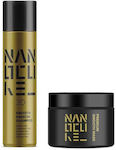 Keratin Nanocure 3D Smooth Set de keratină cu Șampon și Mască 2buc