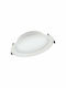 Ledvance Downlight ALU DN Στρογγυλό Χωνευτό LED Panel 25W με Ψυχρό Λευκό Φως 6500K 21.5εκ.