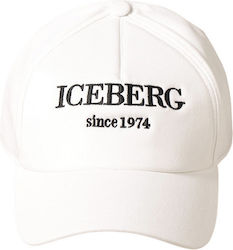Iceberg Logo Καπέλο Λευκό 71036920