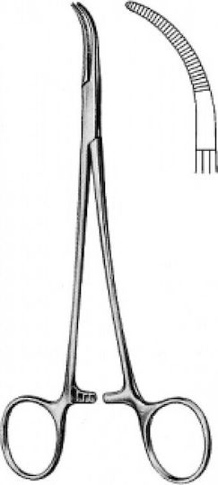 Hilbro Ιατρική Πιάστρα Baby Mixter Gebogen 14 cm 14cm 1Stück