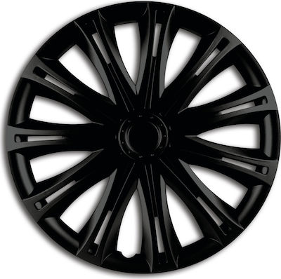 Versaco Auto Radkappen Set Spark Bl 4Stück 14" Schwarz