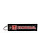 Keychain Honda Fabric Black