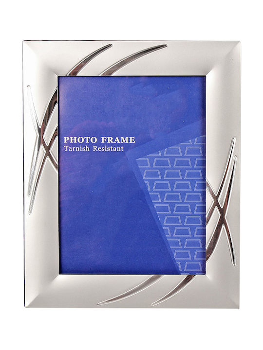 Keskor Photo Frame Silver Plated 15x20cm with Silver Frame