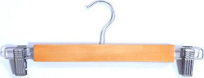 Sidirela Wardrobe Hanger for Pants Wooden Beige E-3035 1pcs