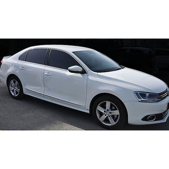 S-dizayn Vw Jetta 4d 2011+ Διακοσμητικό Trim Παραθύρων Χρώμιο 6τεμ /SD