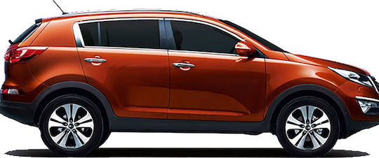 S-dizayn Декоративни стикери за автомобилни прозорци за Kia Спортаж 8бр