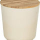 Wenko Bondy Wooden General Use Vase with Airtight Lid White 500ml