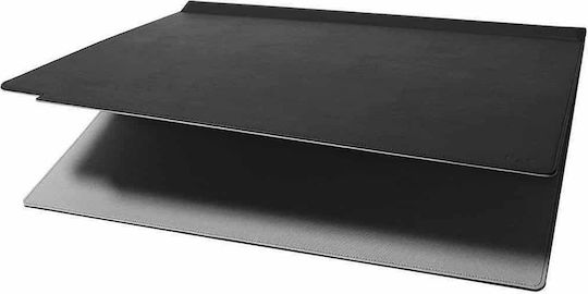 GK Double Desk Pad Leather Black 45x35cm