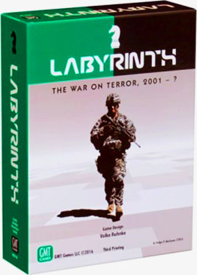Board Game Labyrinth: The War on Terror, 2001 – ? for 1-2 Players 12+ Years Old (EN) GMT Games