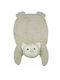 Manon Des Pres Bufniță Kids Rug Bej Round with Diameter 100cm