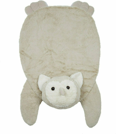 Manon Des Pres Kids Woolen Rug Owl Round 100cm
