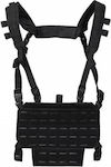 Mil-Tec Tactical Vest Chest Rig Lightweight Black