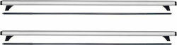 Cruz Steel Car Roof Bars for Ford Ranger 12-23 Silver Cruz Steel Car Roof Bars for Ford Ranger 12-23 Silver