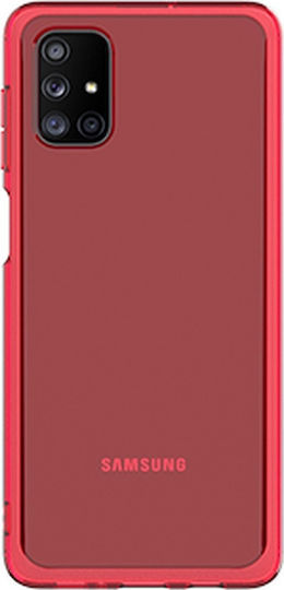 Araree M Cover Back Cover Silicone Red (Galaxy M51)