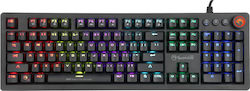 Marvo KG917 Gaming Tastatură Mecanică cu Outemu Albastru switch-uri și iluminare RGB (Engleză US)