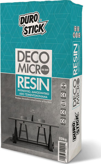 Durostick Deco Micro Resin Ανθρακί DS-259 ΤΣ259ΑΝΘ20 20kg