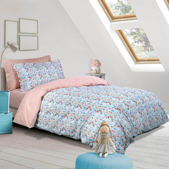Das Home Σετ Σεντόνια Μονά Βαμβακερά 4755 170x260cm 3τμχ