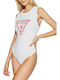 Bodysuit pentru femei Alb