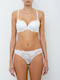 Lormar 01109L Push Up Bra without Underwire White