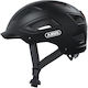 Abus Urban Hyban 2.0 Fahrradhelm Stadt Schwarz Schwarz