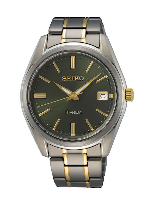 Seiko Men's Watch 40.2mm Battery with Gray Meta...