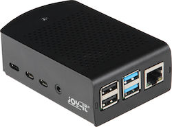 Joy-it Aluminum housing για Raspberry Pi 4 (RB-ALUCASEP4+06) Joy-it Aluminum housing για Raspberry Pi 4 (RB-ALUCASEP4+06)