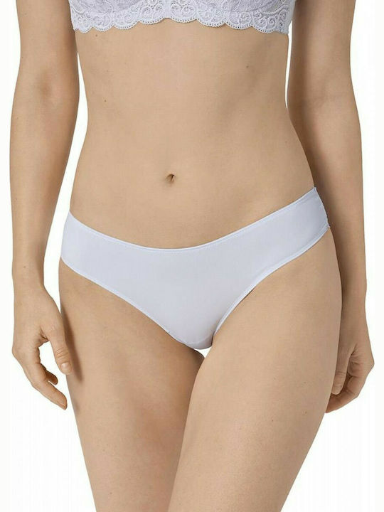 Triumph Lovely Micro Women's String with Lace Lilac