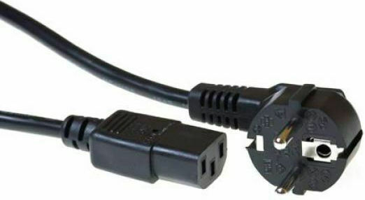 Intronics Schuko - IEC C13 Cable 10m Μαύρο AK5127