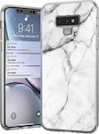 Wozinsky Marble Back Cover Σιλικόνης Ανθεκτική Λευκό (Redmi Note 9)