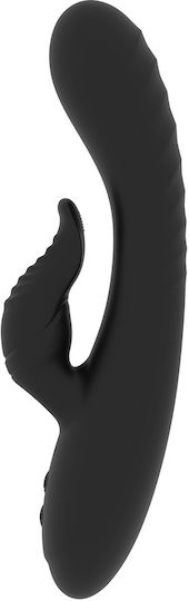 Rithual Anusara Mini Δονητής Rabbit 6.36cm Black