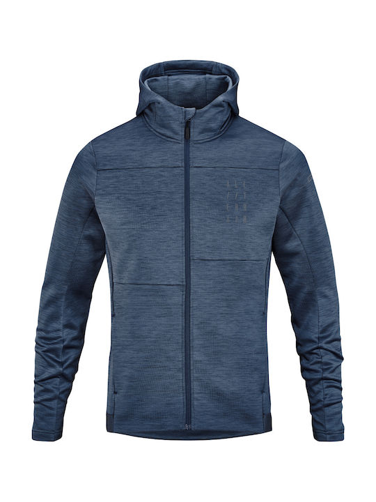 CUBE ATX Midlayer Ανδρικό Αντιανεμικό Ποδηλασίας Μακρυμάνικο Μπλε