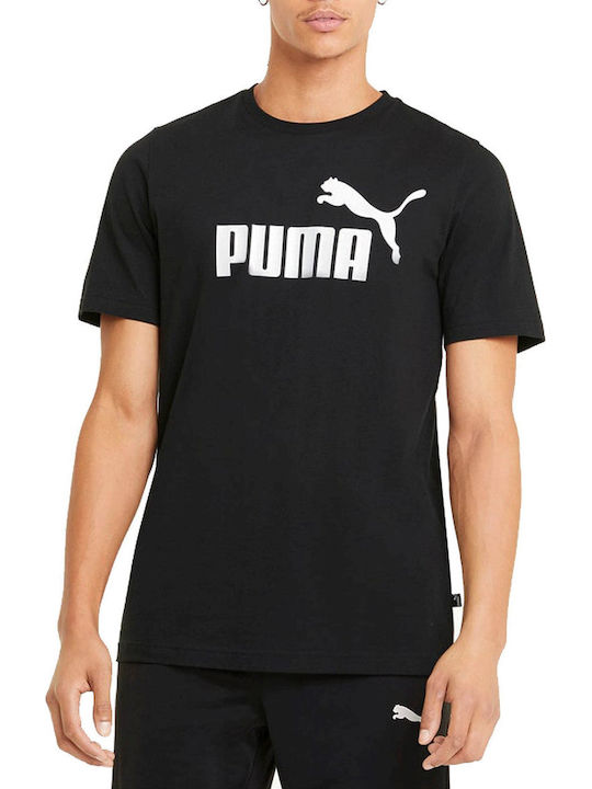 PUMA T-shirt Μαύρο