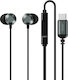 Remax RM-512a In-ear Handsfree with USB-C Conne...