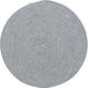 Atmosphera Platzdeckchen Rund Stoff Black 38cm 1Stück