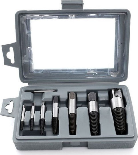 Kraft & Dele Set of Broken Screw Extractors 8 pcs Puller Set for Screws 8pcs