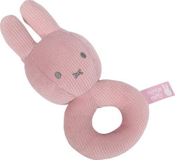 Baby Oliver Yφασμάτινη Κουδουνίστρα Miffy Pink